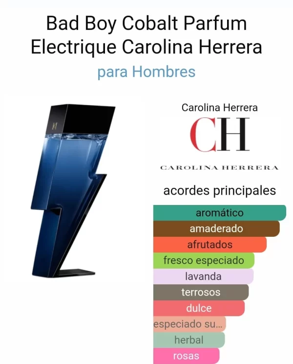 Carolina Herrera bad boy cobalt