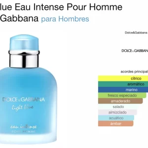 Dolce & Gabbana Light Blue intense men
