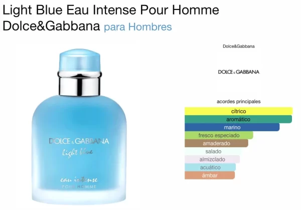 Dolce & Gabbana Light Blue intense men