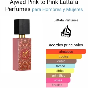 Lataffa Ajwad Pink to Pink
