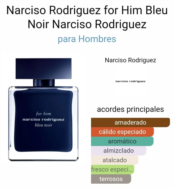 Narciso Rodriguez bleu noir